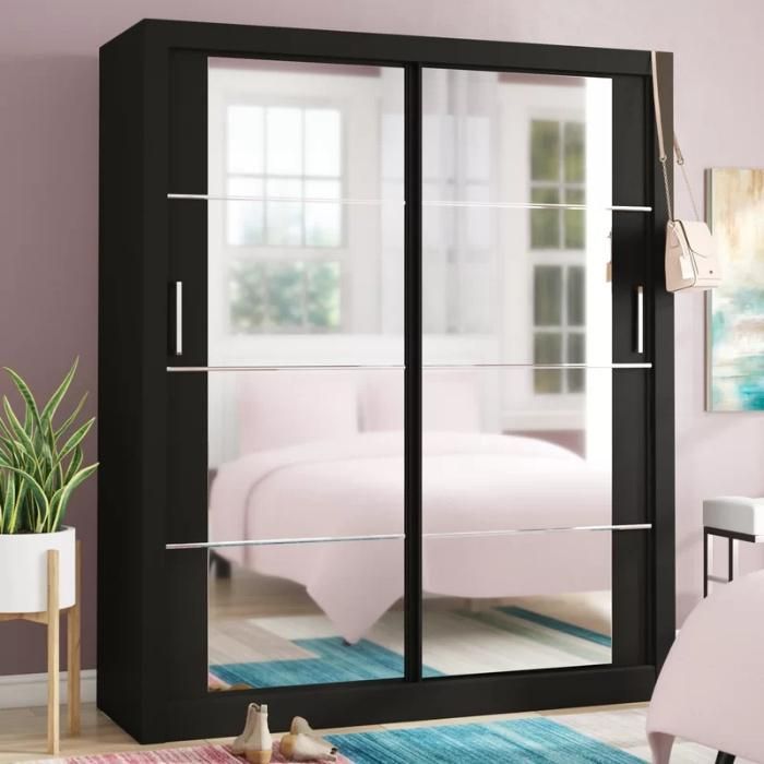 Modern Home Bedroom Furniture Wooden Wardrobe Walk in Closet