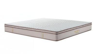 Europe Top Knitted Fabric Good Hotel Use King Size Pocket Spring Mattress