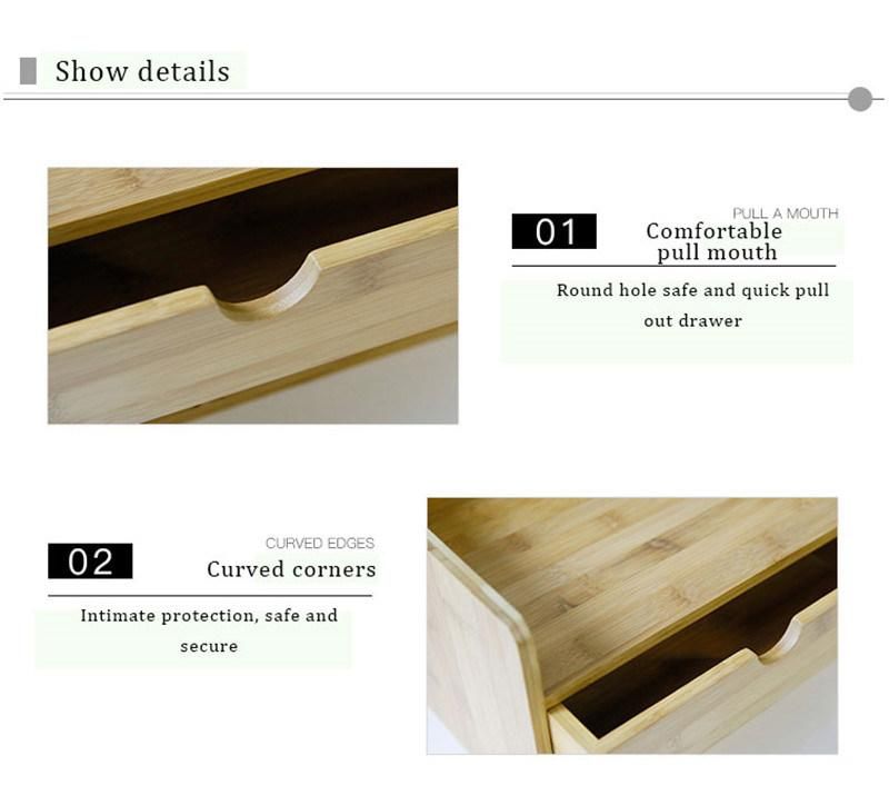 Cheap Small Bamboo Chest of Drawers for Bedroom