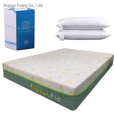 Visco Memory Foam Mattress Roll up in Color Box