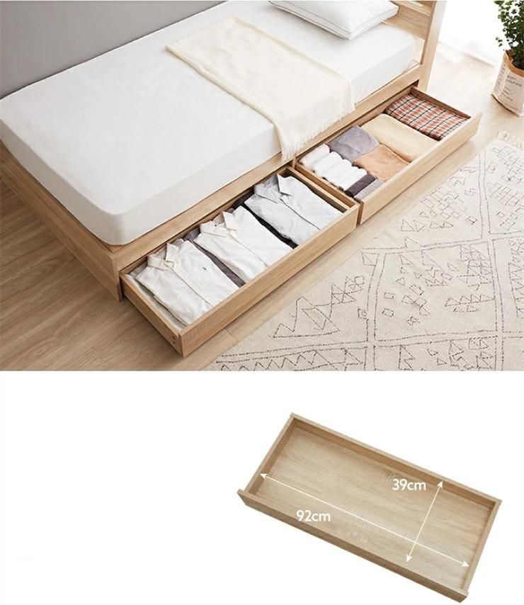 Japanese-Style Single Storage Bed