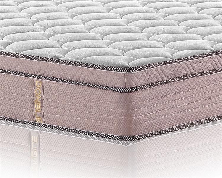 Comfortable Design Sleep Well High Density Foam Hotel Bed Pocket Coil Spring Mattress