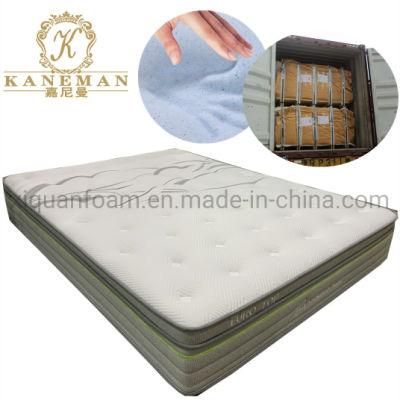 Custom Sizes Mattress Memory Foam Pocket Spring Mattress Bedroom Mattress