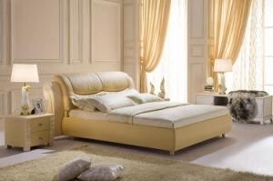 Warmly Living Room Geniune Leather Bed Gl-323