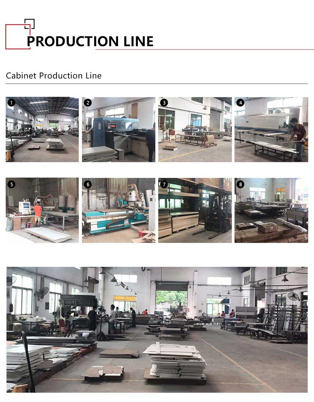 China Factory Price Simple and Modern Room Glass Wardrobe Design