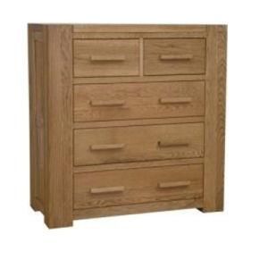 High Quality Solid Wooden 3+2 Drawers Chest