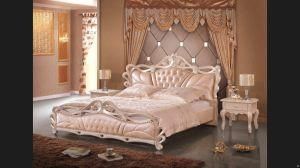 2013 Latest Classical Genuine Leather Bed 802