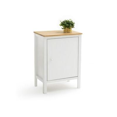 Living Room Wooden Small Bedside Table White Bedside Table Nightstand