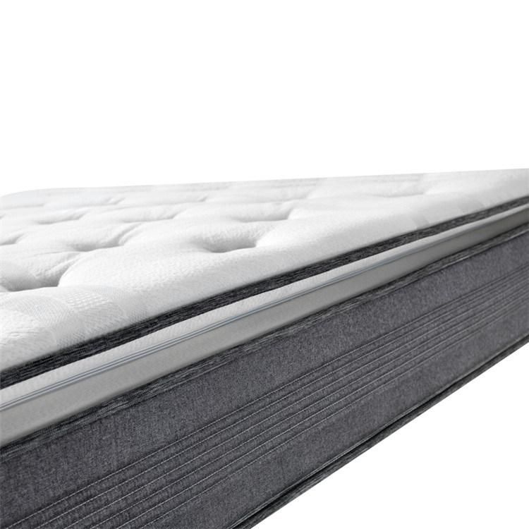 China Supplier Compressed Luxury Hotel and Home Use 7 Zone Pocket Spring Mattress