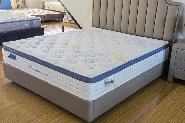 Colchones Pocket Coil Spring Mattress King Size Mattress Manufacture Spring Bed Mattress