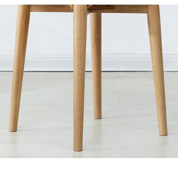 Nordic Solid Wood Dining Stool Household Dressing Stool