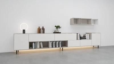 Factory Wholesale Cheap Price Modern Design High Quality Wooden Furniture Living Room Furniture TV Cabinet