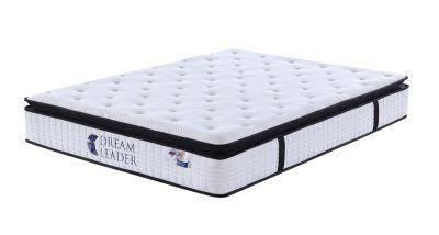 Pillow Top Memory Foam Pocket Spring Mattress with Knitted Fabric