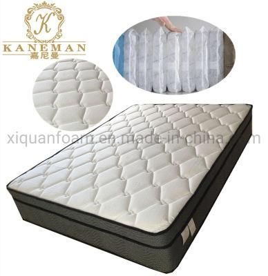 Zone Pocket Spring Mattress High Density Foam Mattress Rolled Bed Mattress