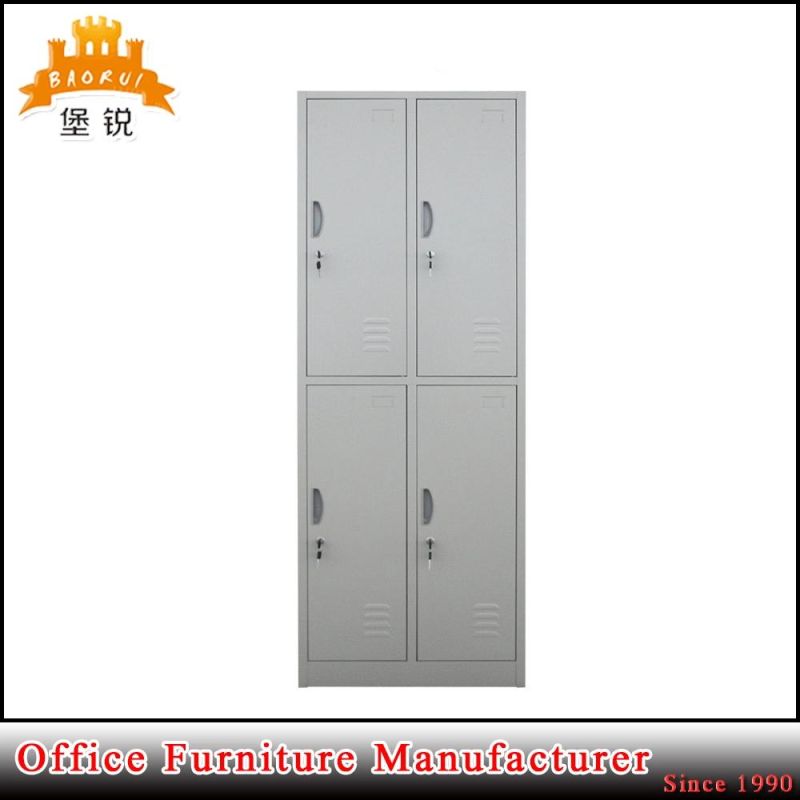 Steel Four Door Wardrobe