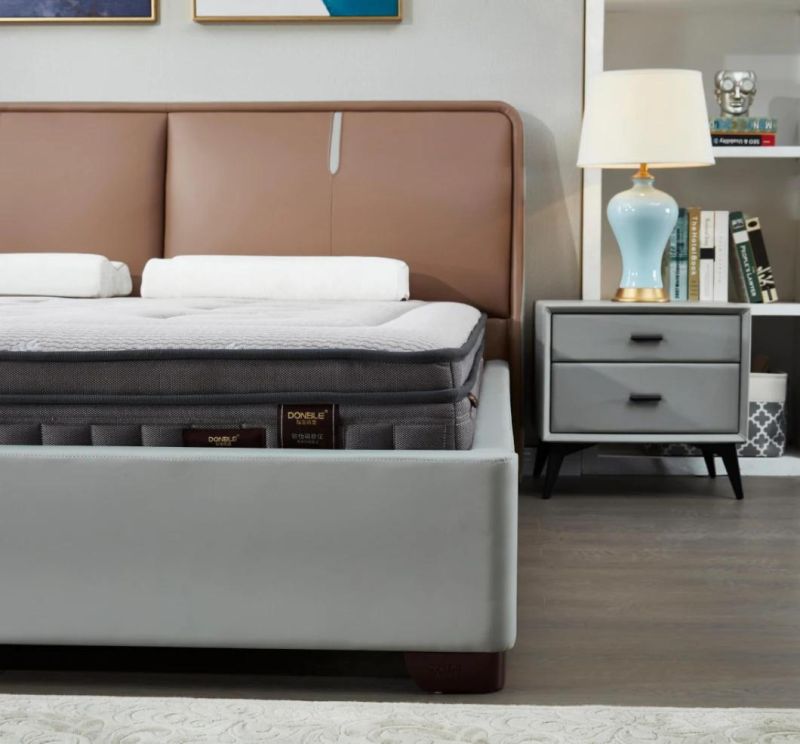 Euro Queen King Size Compress Pocket Spring Memory Foam Bed Mattress for Hotel Price