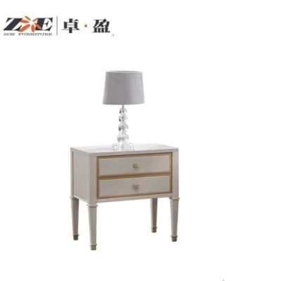 Luxury Big Size Panel Bedroom Bed Side Table Cabinet