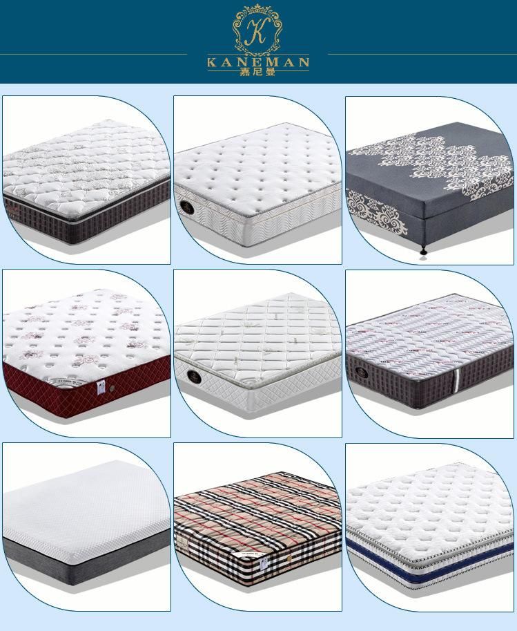 Cheap Price Fire Proof Bonnell Spring Mattress and Bed Base for Hotel and School Dormitory