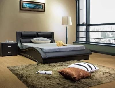Huayang New Hot Sale Bedroom Furniture Modern Furniture Sofa Bed Fabric Bed King Bed Wall Bed in Italy Fashion Style Fabric Bed
