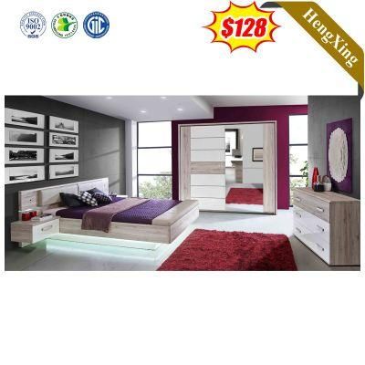 China Manufacturer Customized Wall Beds Luxury Design Set Furniture Bedroom Double Bed