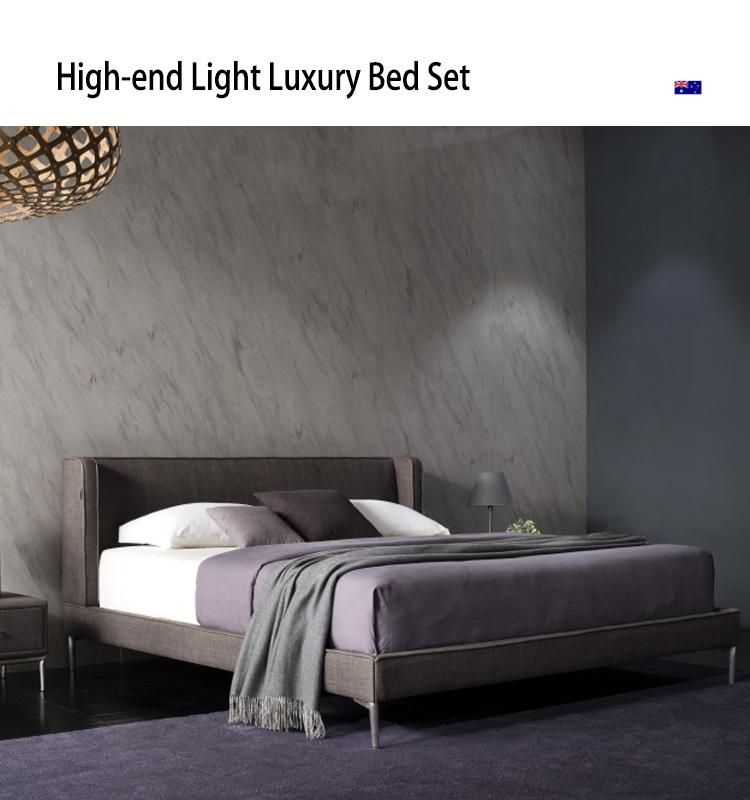 Gainsville Designer Modern Bed Furniture Wholesale Bedroom Home Furniture Gc1701