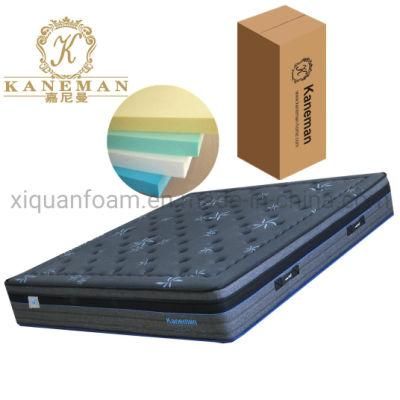 Hotel Series Mattress 10inch 12inch Custom Pocket Spring Mattress All Sizes