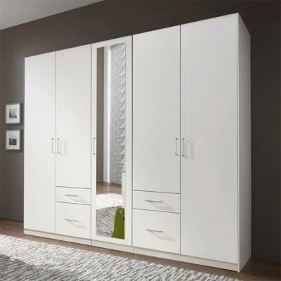 Modern Almirah Cheap 5 Door Bedroom Storage Wardrobe Designs