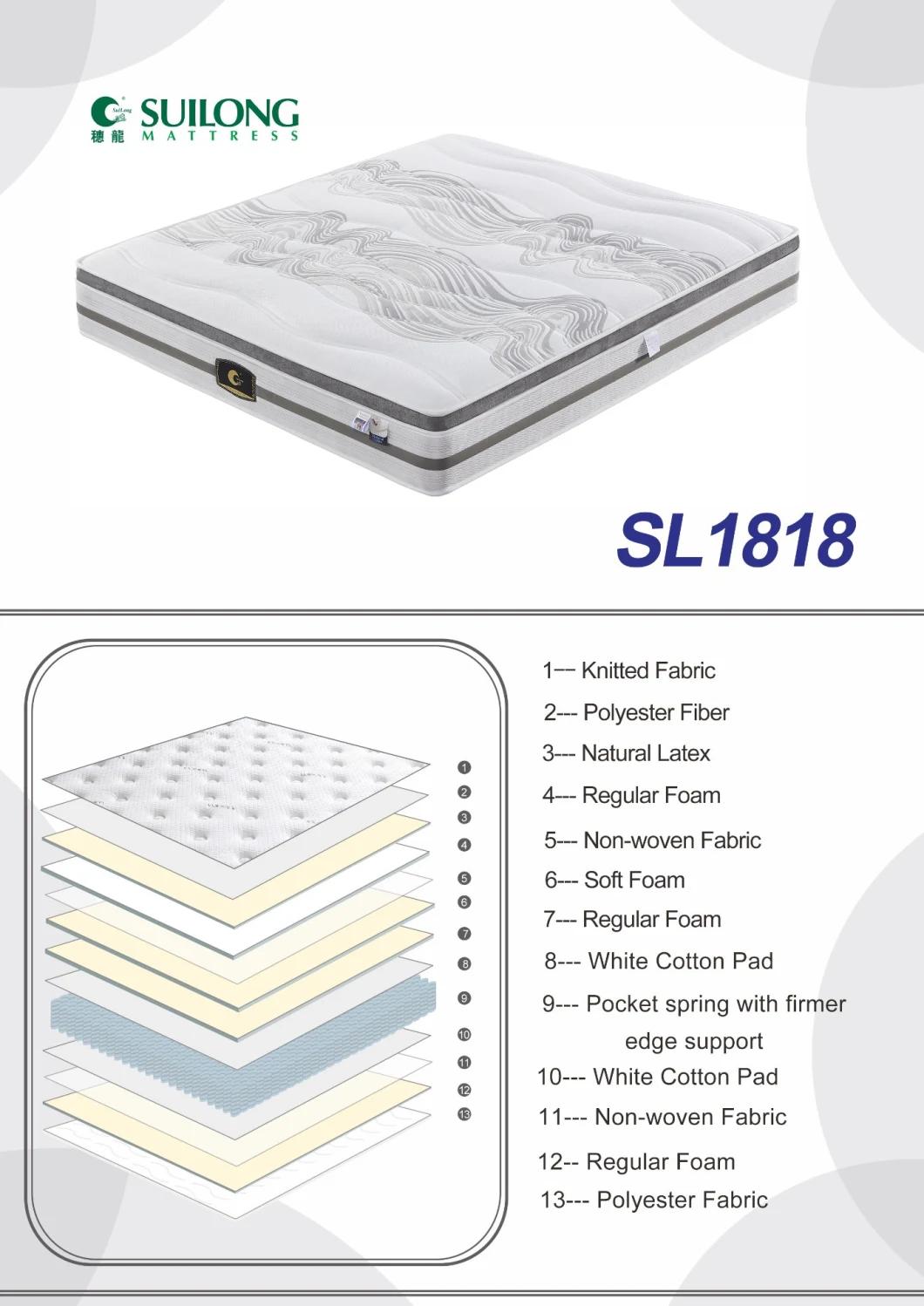 Good Sleep Mattress Hot Sale Furniture Latex Pocket Spring Mattress