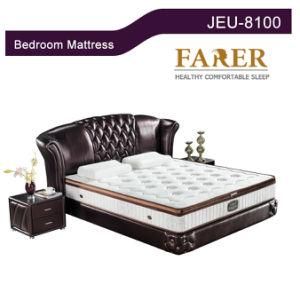 Latex Foam Spring Mattress Conforms to CFR1633 Fire Proof