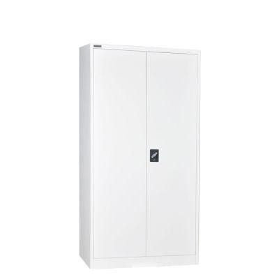 Double Swing Door Wardrobe Design Lockable Private Storage Metal Locker Office Furniture Cabinet