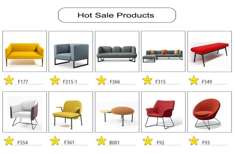 Warm Ginger PU Home Furniture Bedroom Chair