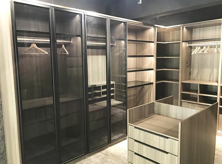 Foshan Wholesale Custom Wardrobe Walk in Closet
