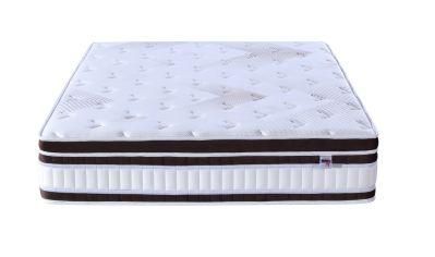 Soft Foam Twin Size Pocket Spring Mattress for 5 Star Hotel Project