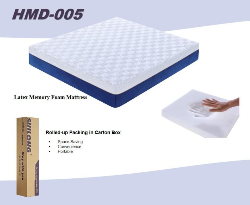Latex Memory Foam Beddding Furniture High Density Foam Mattress