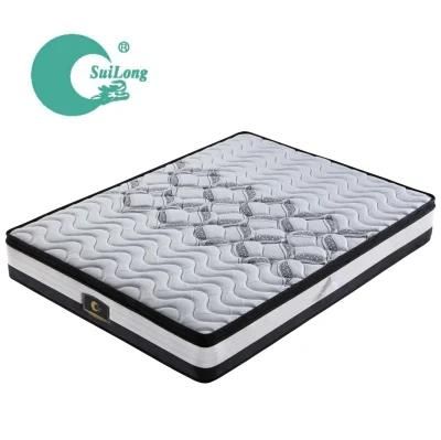 Bedroom Furniture Euro Top Mattress Pocket Spring Mattress