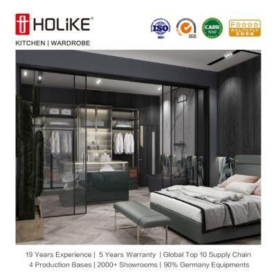 Modern Luxury Custom Home Living Furniture Walk in Closet Wooden Wardrobe