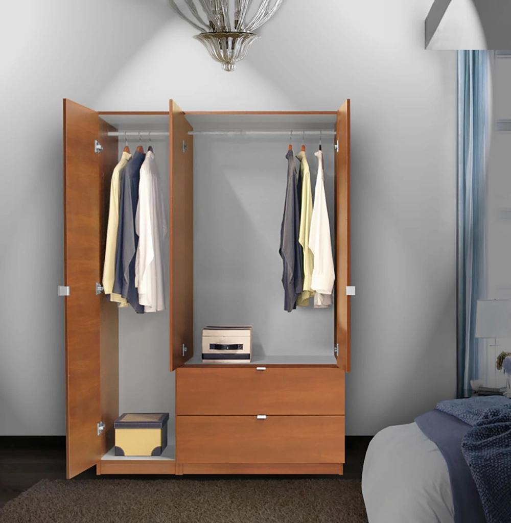 Hot Sale MDF Material Bedroom Wardrobe with Hinged Door