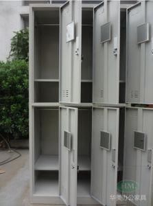 Modern 6 Door Wardrobe with Mirror