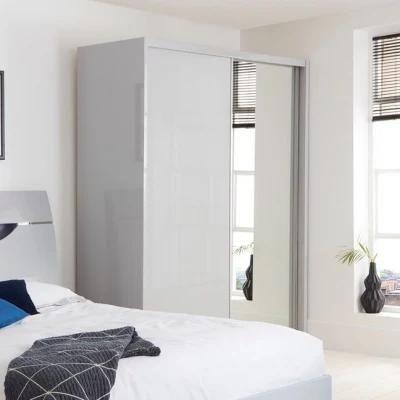 Nova Modern High Gloss Design Bedroom Furniture Wardrobe White Wooden Wardrobe