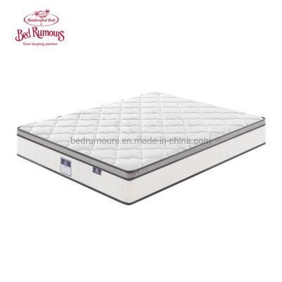 China Wholesale Home Furniture Memory Foam Mattress Box Mattress Compressed Spring Foam Mattress Orthopedic Mattress Into a Carton