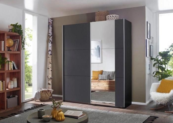 Wholesale MDF Sliding Door Storage Clothes Wardrobe Closet for Bedroom Furniture