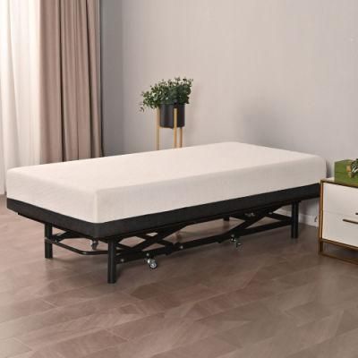 2022 New Arrival Hotel Hi Low Adjustable Metal Frame Vertical Rise Lift up Bed Base