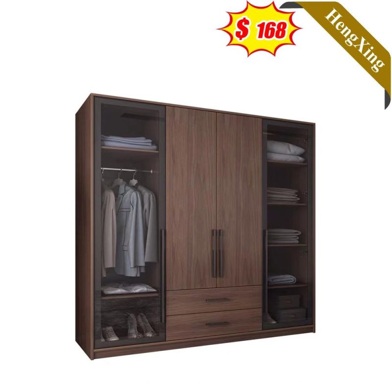Chinese Modern Hotel Bedroom Furniture Cheap Price Wooden Wardrobe