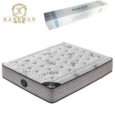 Cheap Price Spring Mattress 8 Inch Bonnell Spring Mattress Vacuum Roll up in a Box
