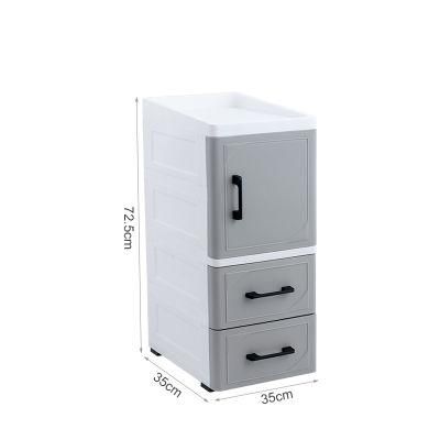 Wholesale Fashionable Drawer Storage Cabinet Plastic Corner Cupboard Storage Drawer