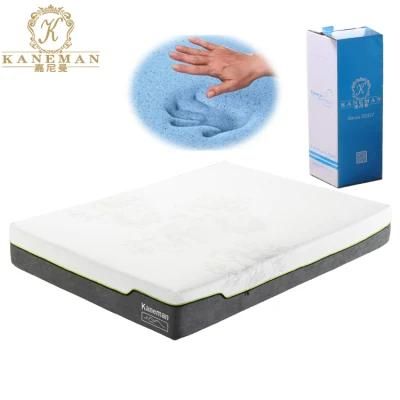 10&quot; Roll up Queen Size Latex Memory Foam Mattress in a Box