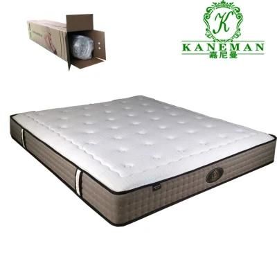Tight Top Perfect Sleep Queen Size Pocket Coil Spring Mattress in a Box