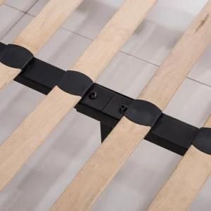 Wholesale Metal Base Factory Price Black Bed.