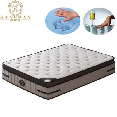 Pocket Spring Mattress Gel Memory Foam Mattress Hotel Mattress- Bed Mattress- Mattress