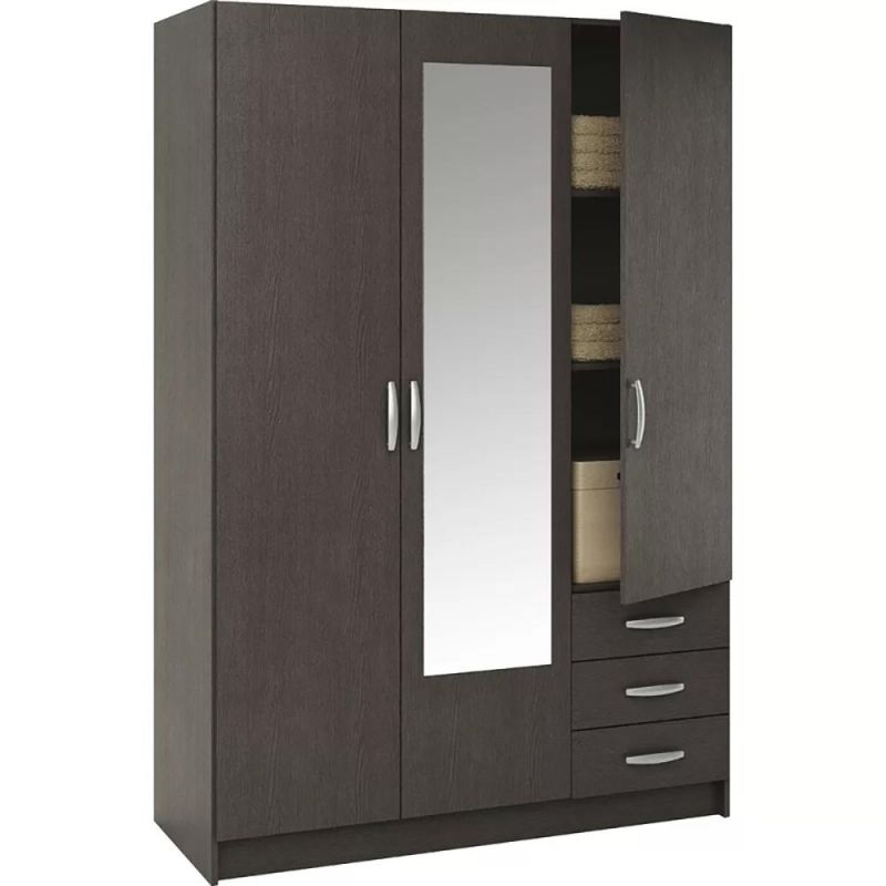 Modern Bedroom Home Furniture Laminated MDF Wardrobe Custom Design